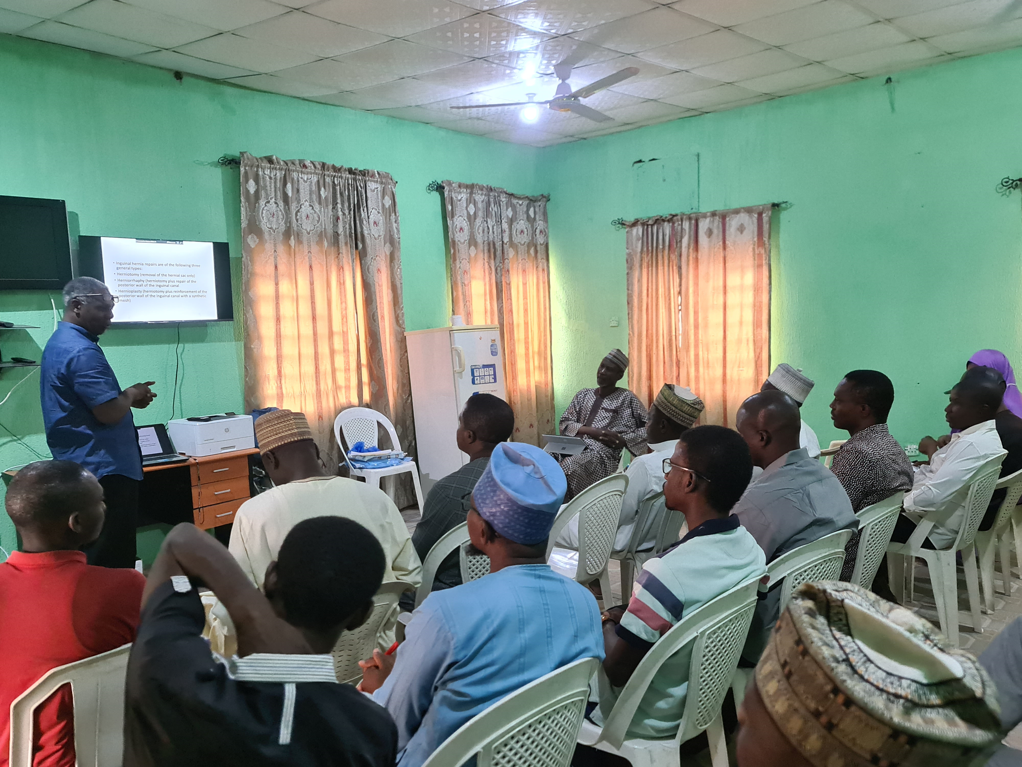 Groin surgery training