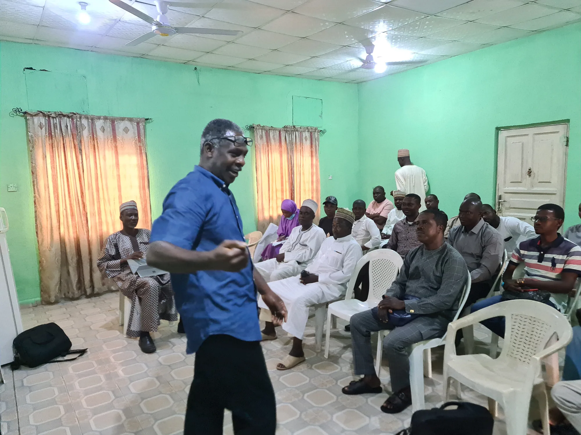 Dr. Enesi training
